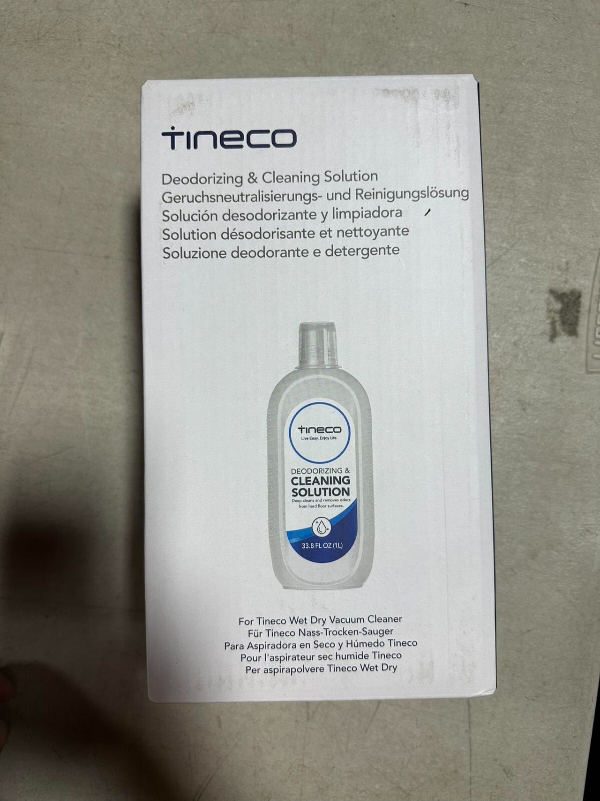 Tineco Floor Cleaning Solution 1L (33.8 OZ) Wet Dry Vacuum Refill iFLOOR Series