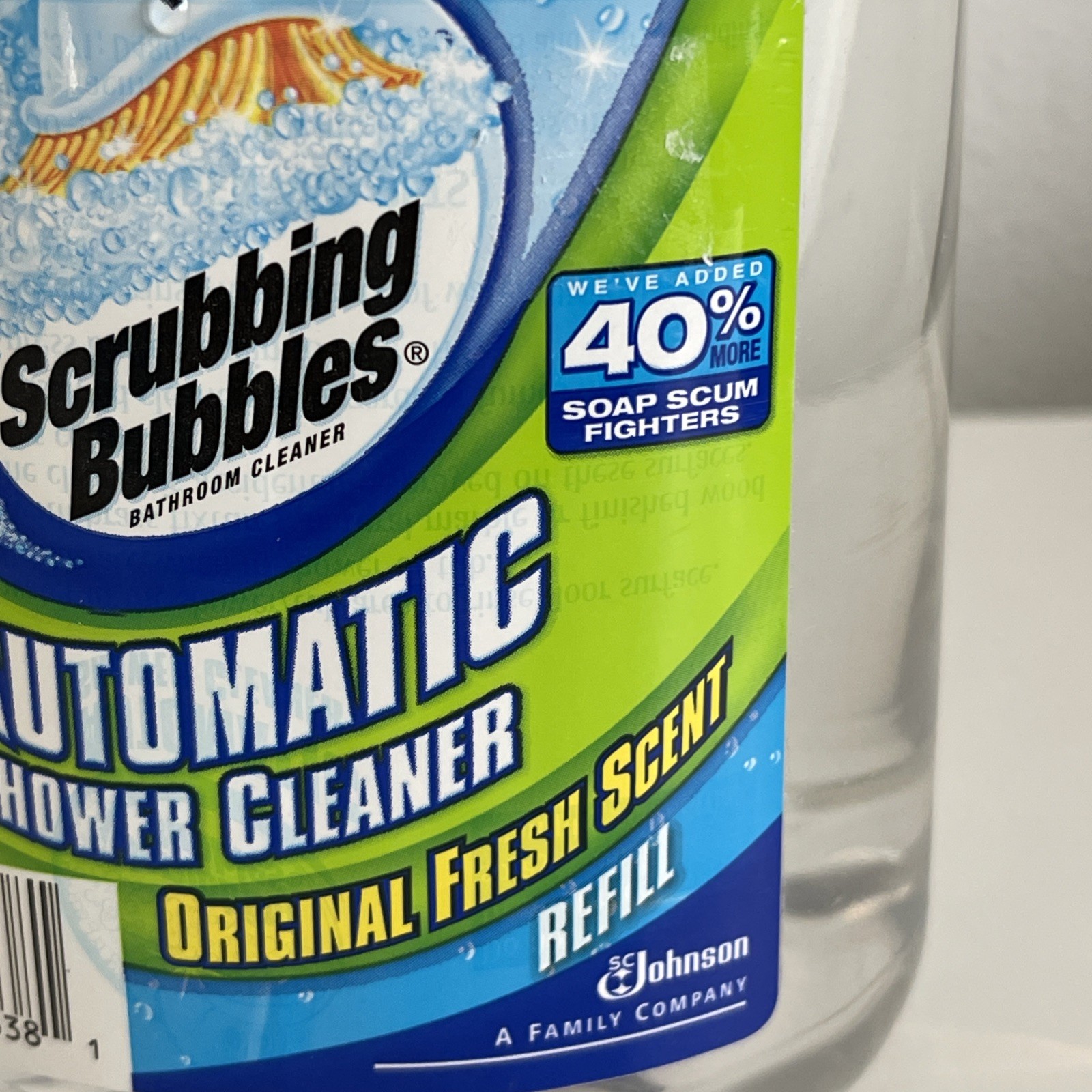 Scrubbing Bubbles Automatic Shower Cleaner Refill Original 34oz Bottle NEW!