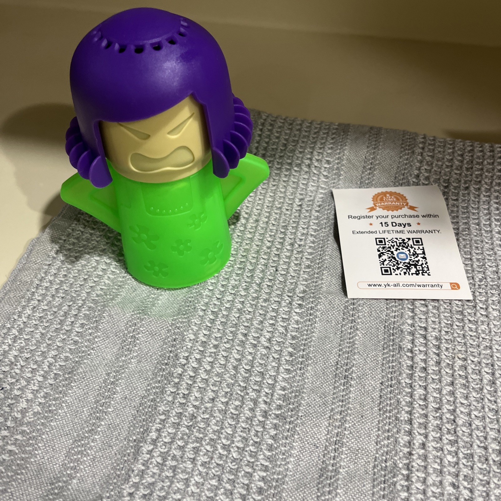 Angry Mama Microwave Cleaner Doll Dishwasher Safe (New)