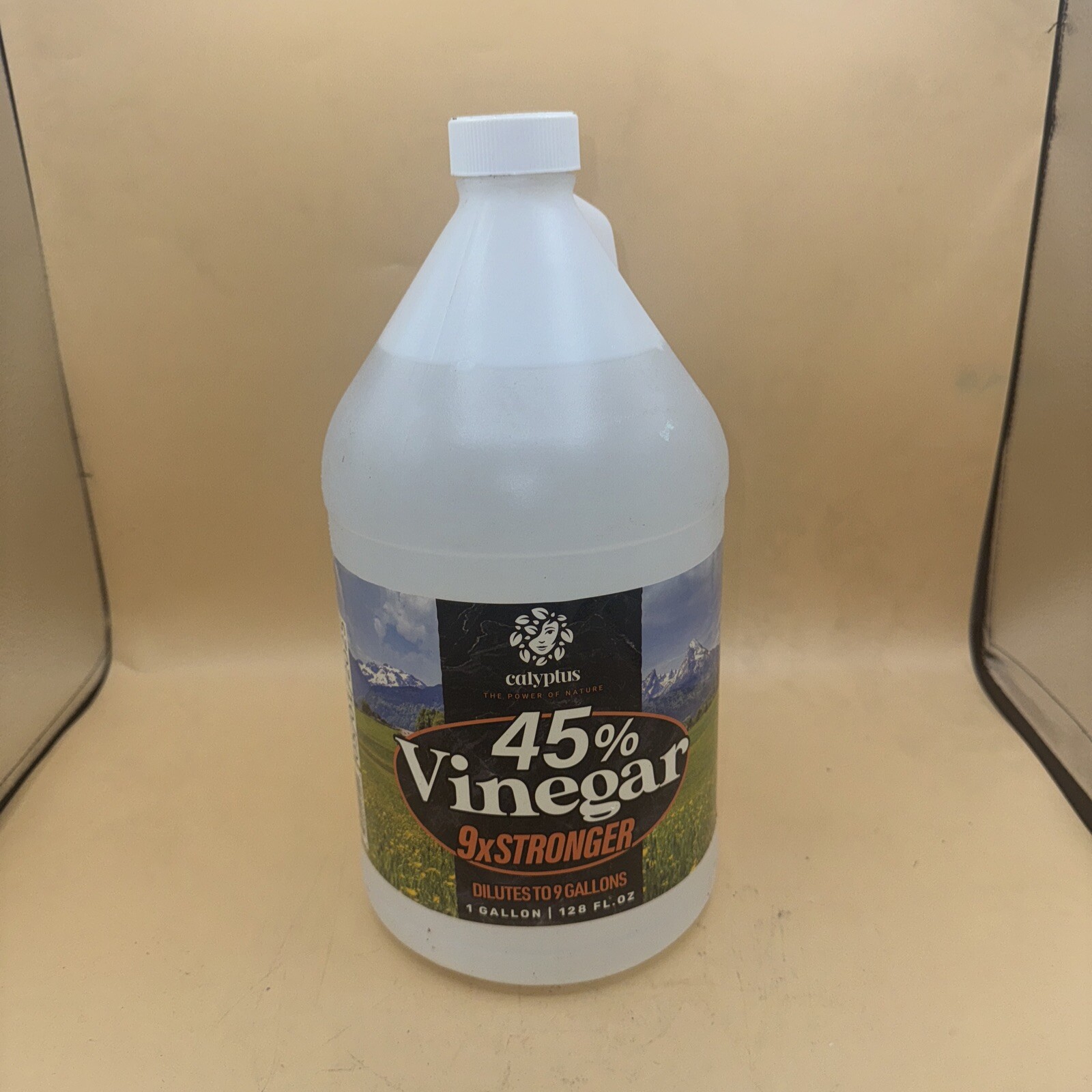 Calyptus 45% Pure Super Concentrated Vinegar | Dilutes to 9 Gallons | 9x Powe…