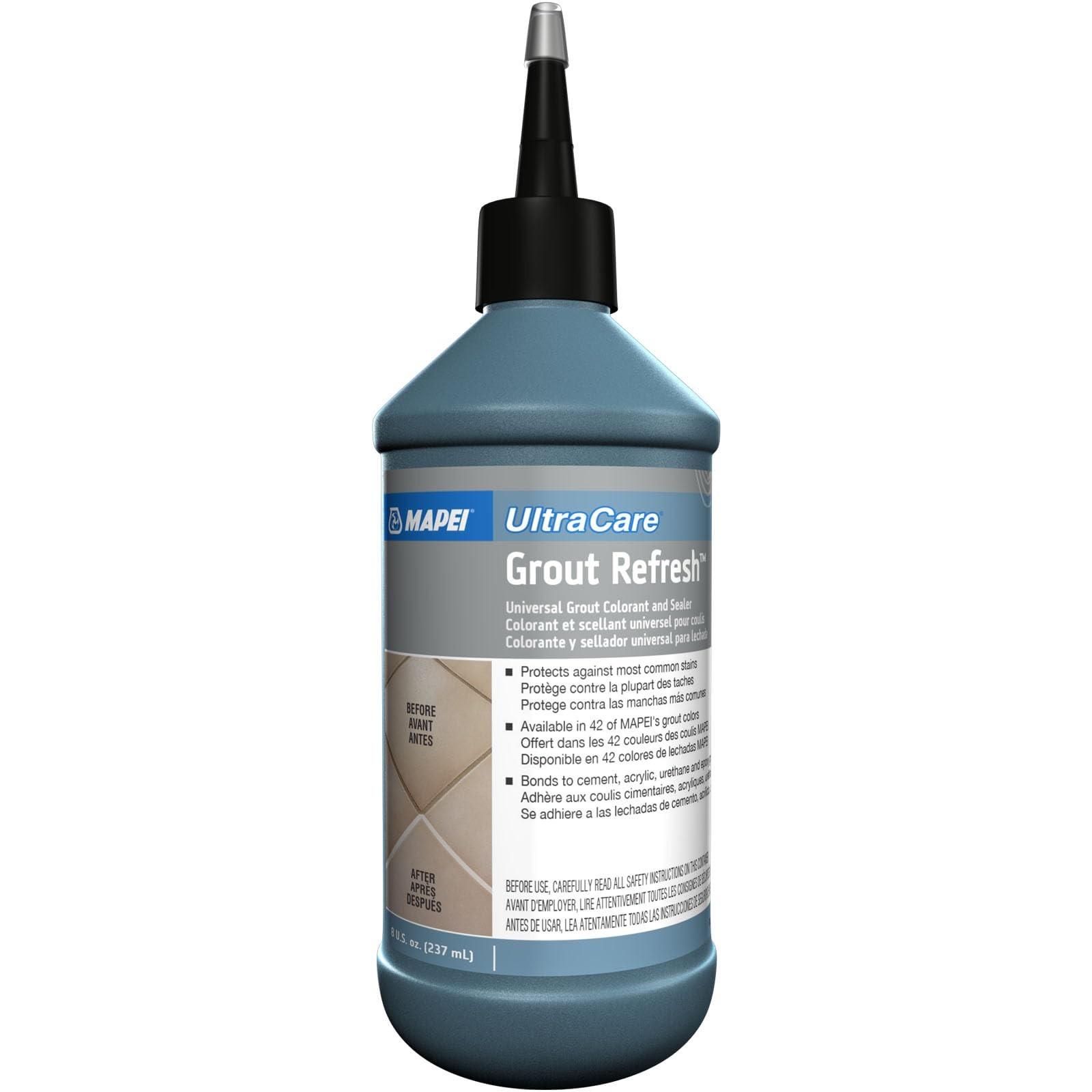 UltraCare Grout Refresh, Universal Grout Colorant & Sealer, 8 oz Bottle – Eas…