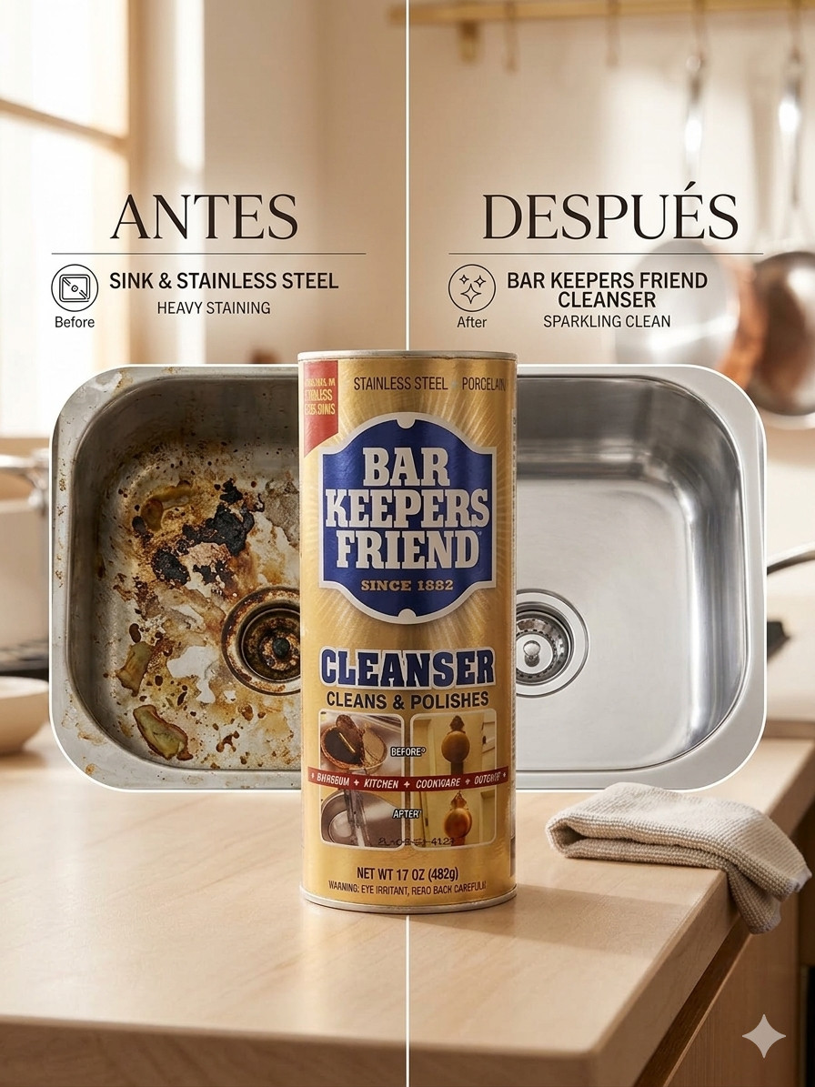 Bar Keepers Friend 17 oz. All-Purpose Cleaner and Polish Pack2