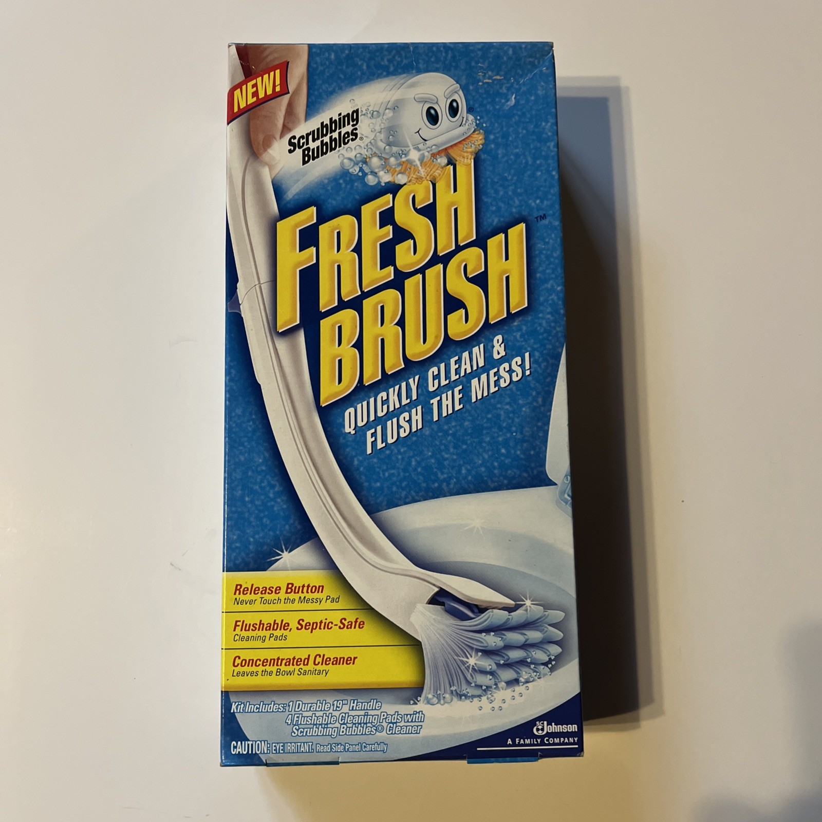 Scrubbing Bubbles Fresh Brush Starter Kit Toilet Cleaning System Discontinued