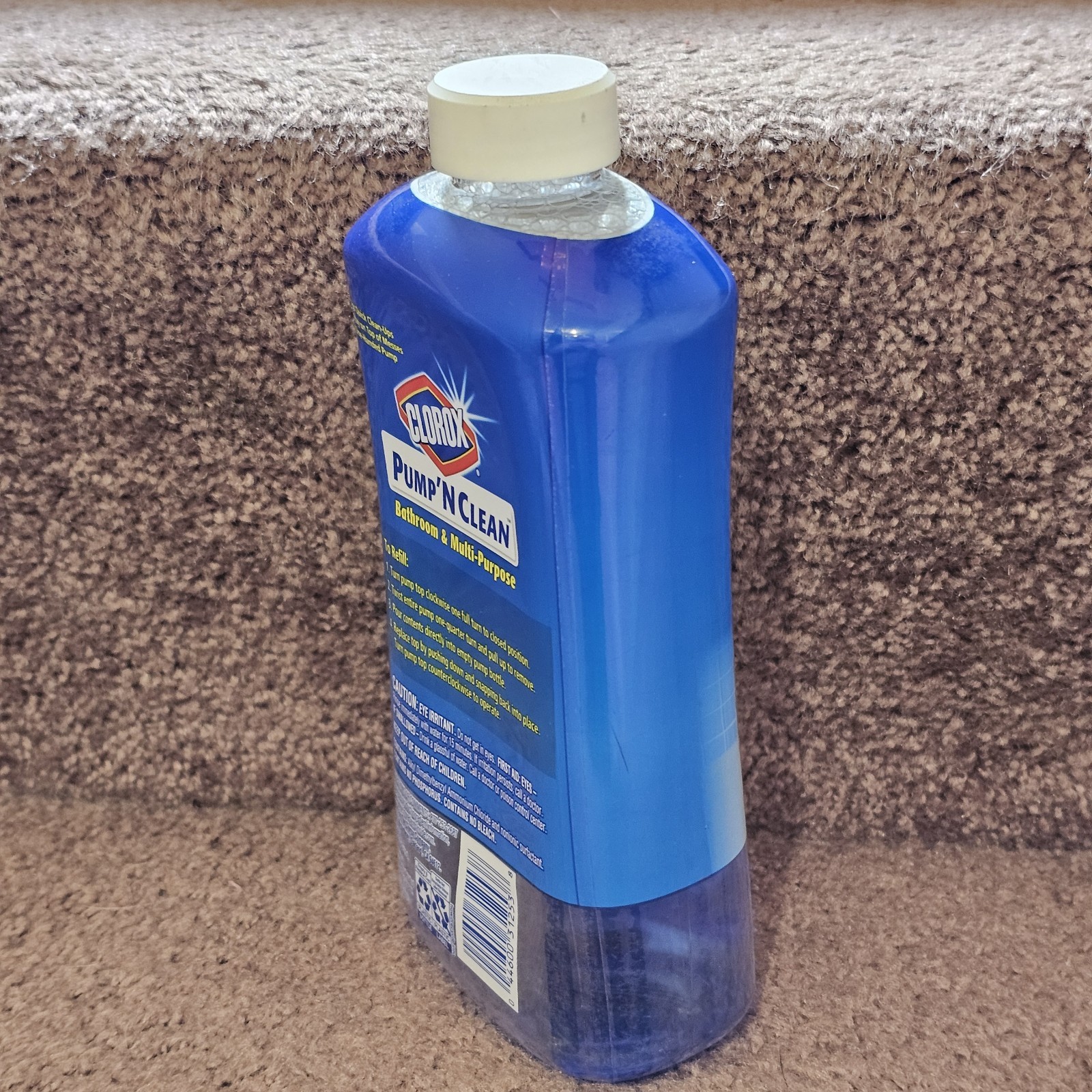 NEW Clorox Pump ’N Clean Bathroom Refill 24 oz Rain Clean Discontinued NOS