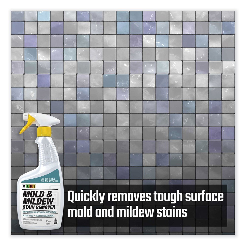CLR PRO MMSR32PRO 32 oz Mold & Mildew Stain Remover (6/CT) Certified Refurbished