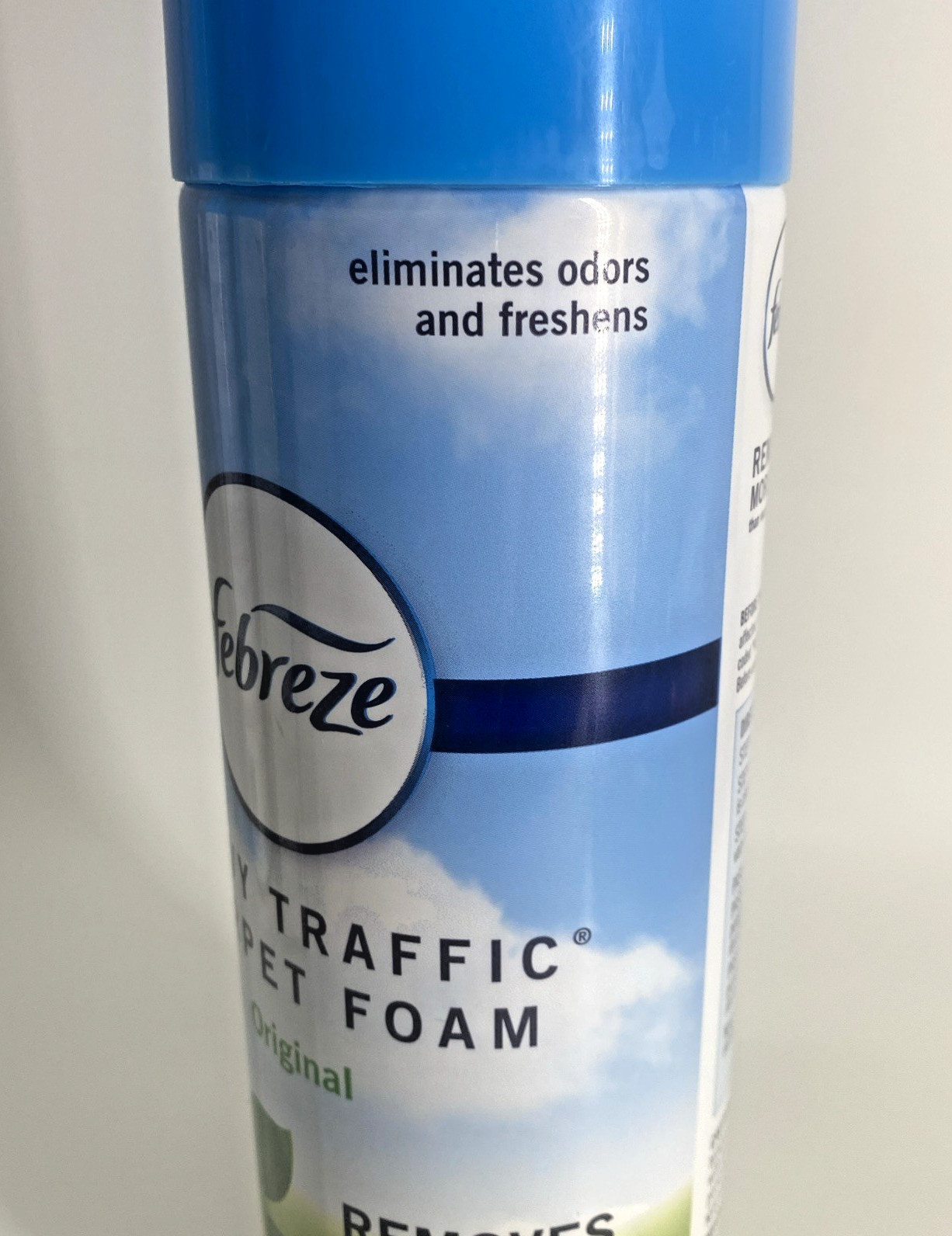 Febreze Heavy Traffic Carpet Cleaner Foam Gain Scent 22oz Bissell LOT Of 4