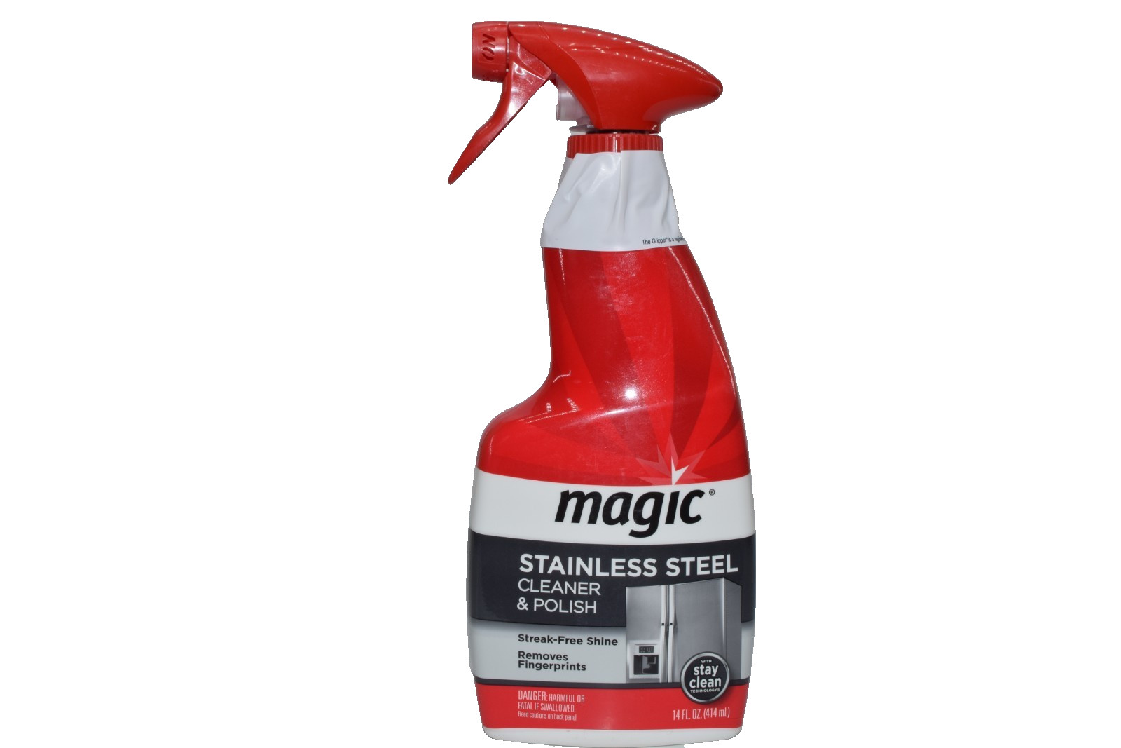 Magic Stainless Steel Cleaner & Polish Trigger Spray Streak-Free Removes Protect