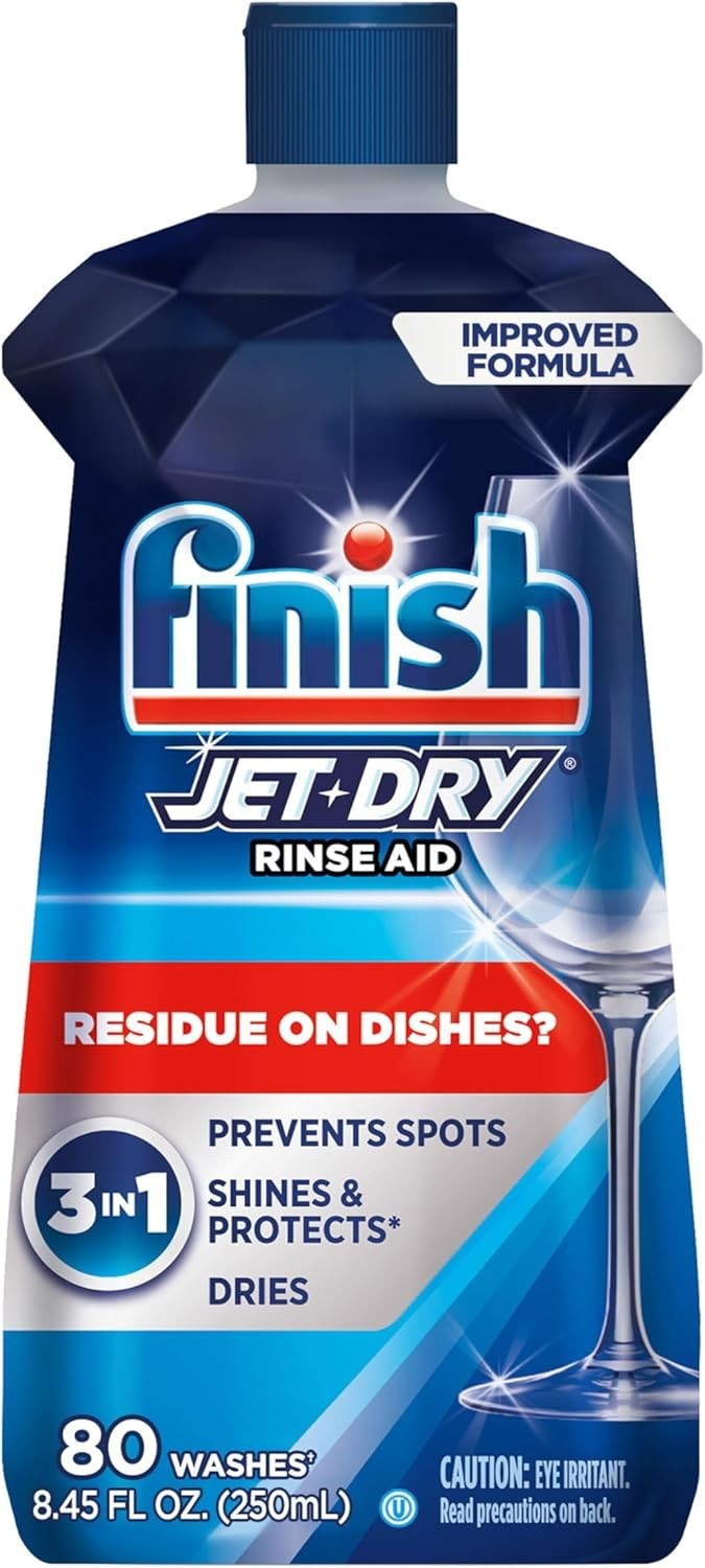 Jet-Dry Rinse Aid Dishwasher Rinse Agent & Drying Agent 845 Fl Oz Pac