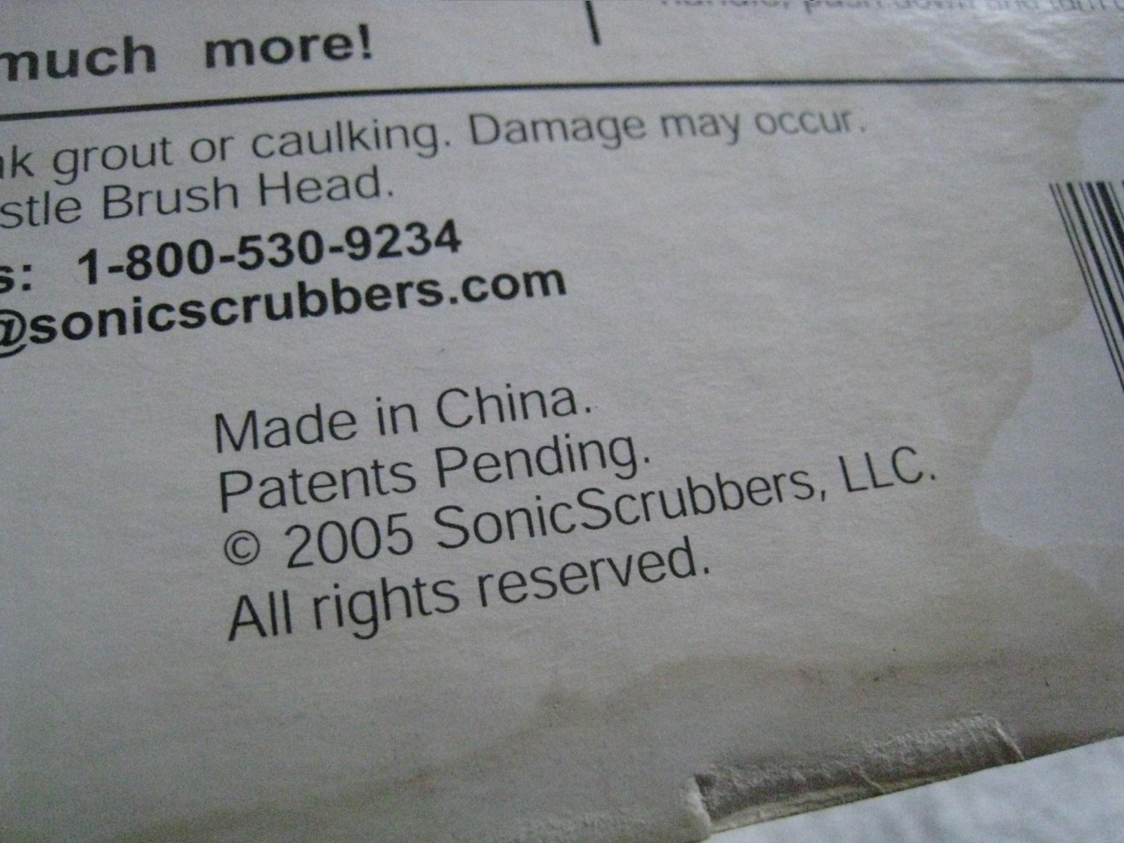 NWT Sonic Scrubber Bathroom Interchangeable Brush Heads Set of 4 NEW bristle L&M