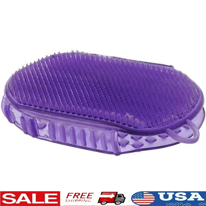 Rubber Jelly Scrubber Soft Firm Tips Sensitive Scrubbing Cleaning Tasks New