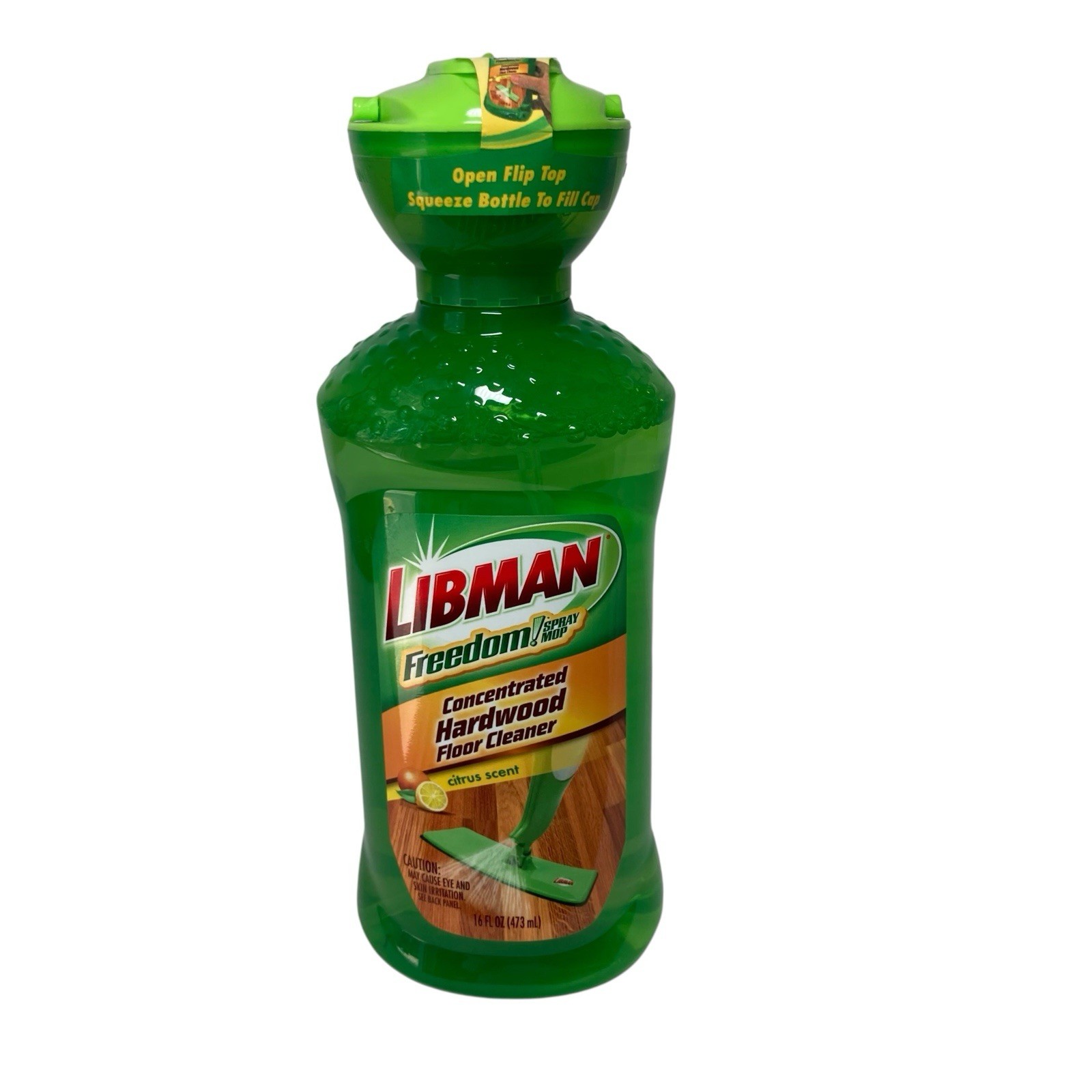 NEW Libman Freedom Spray Mop 16 oz Concentrated Hardwood Floor Cleaner Citrus