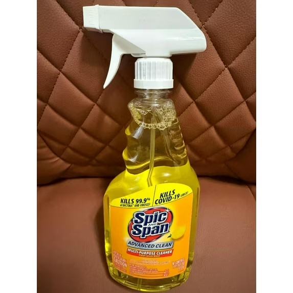 SPIC AND SPAN MULTI-PURPOSE CLEANER SPRAY LEMON SCENT 16oz 2 PK FREE SHIPPING🔹