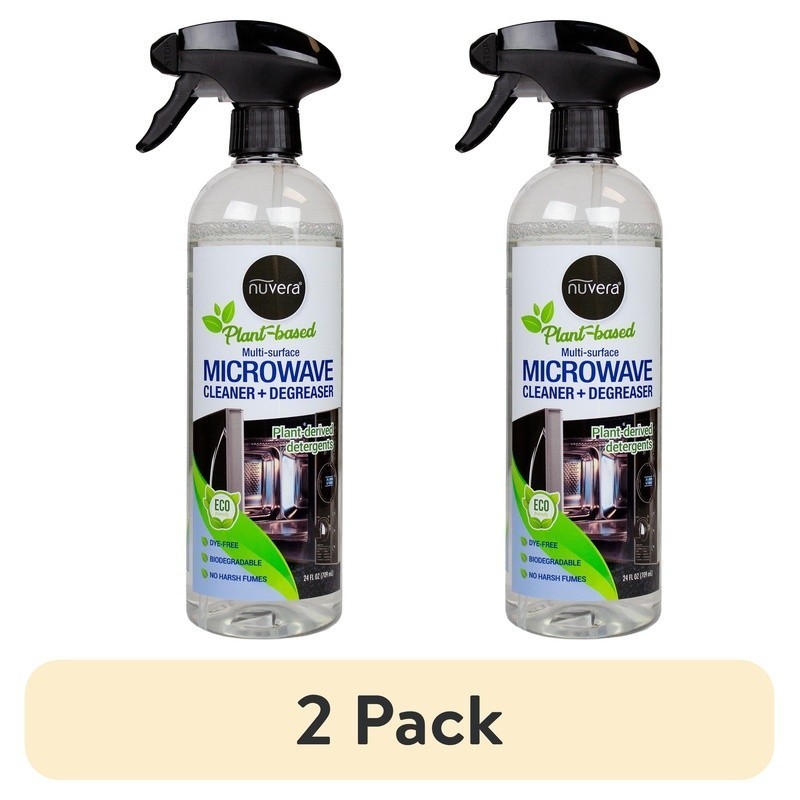 Plant-Based Multi-Surface Microwave Cleaner Eco-Friendly Non-Toxic 24oz Spray
