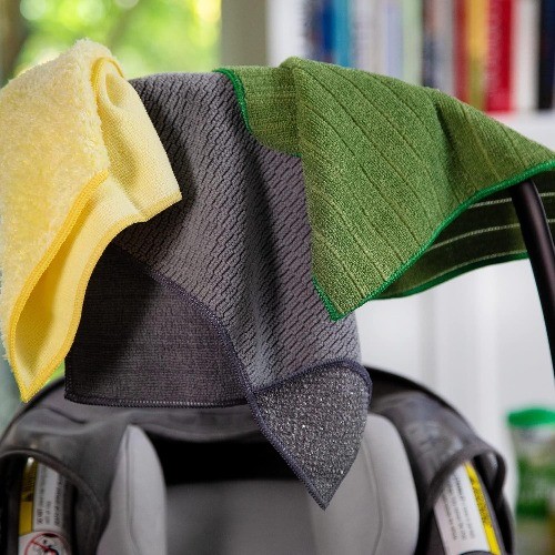 Baby Gear Cleaning Kit, Premium Microfiber Cloth, Ideal for High Chairs, Cover,