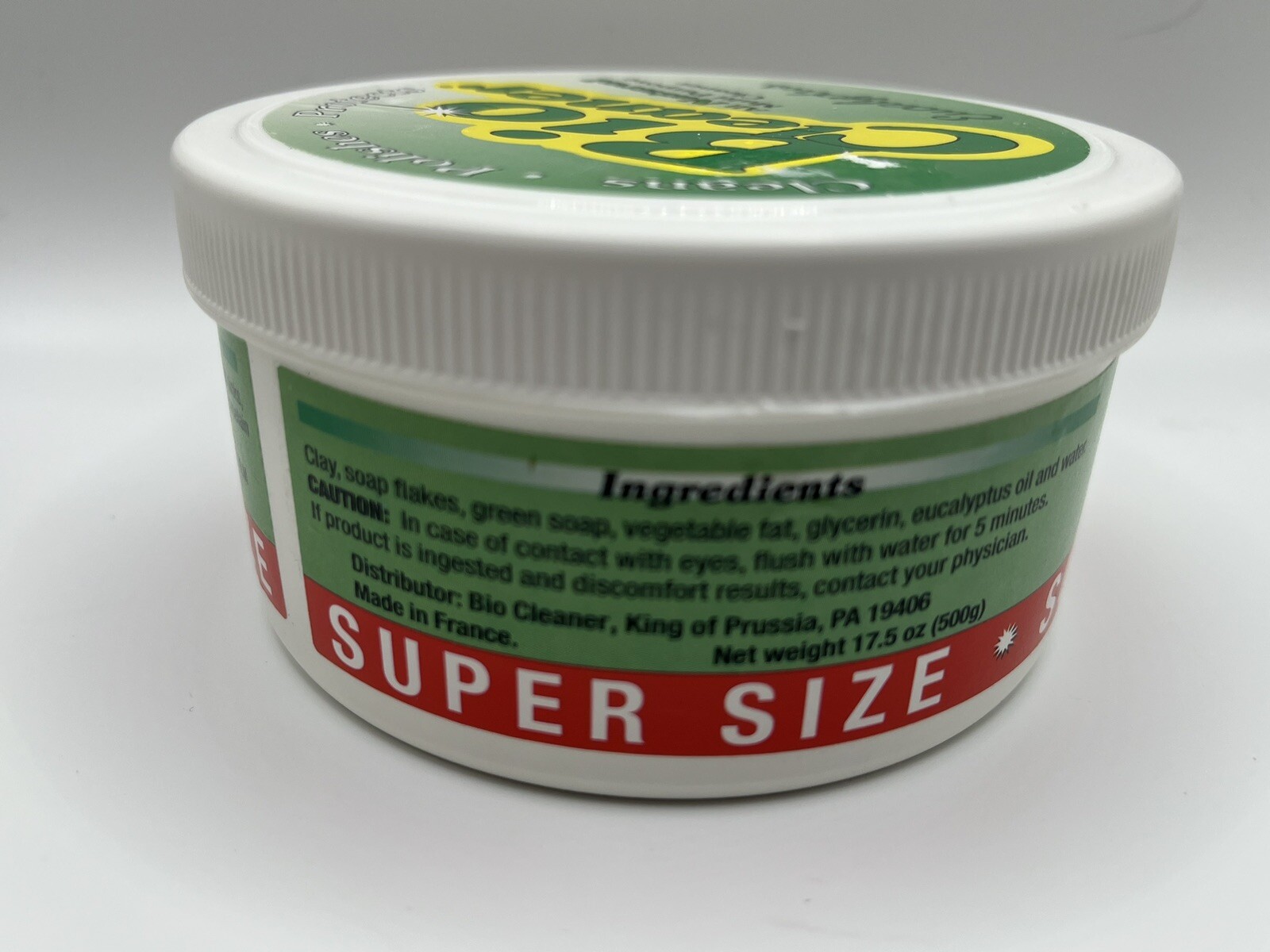 Bio Cleaner Clay Eucalyptus Multi-Purpose Cleaner 17.5 oz Super Size – NO SPONGE