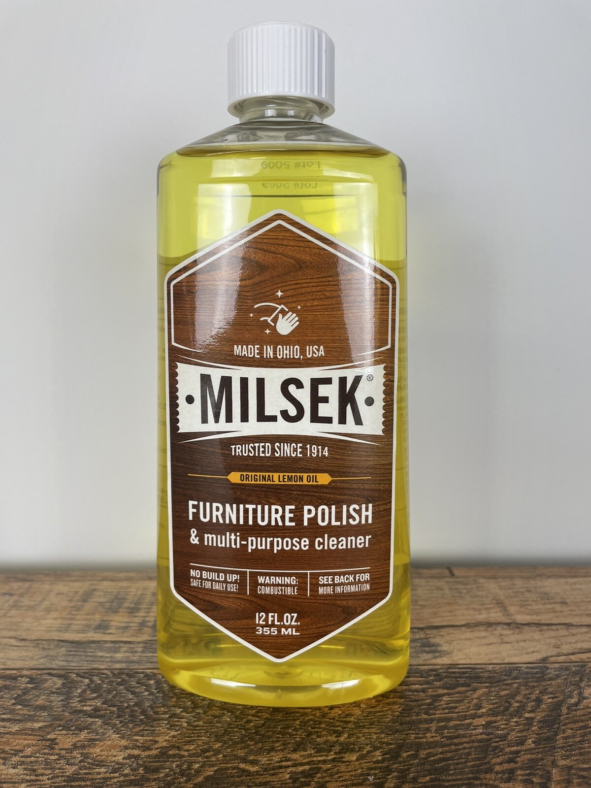 Furniture Polish and Wood Cleaner w Lemon Oil Multipurpose Solution Made in Ohio