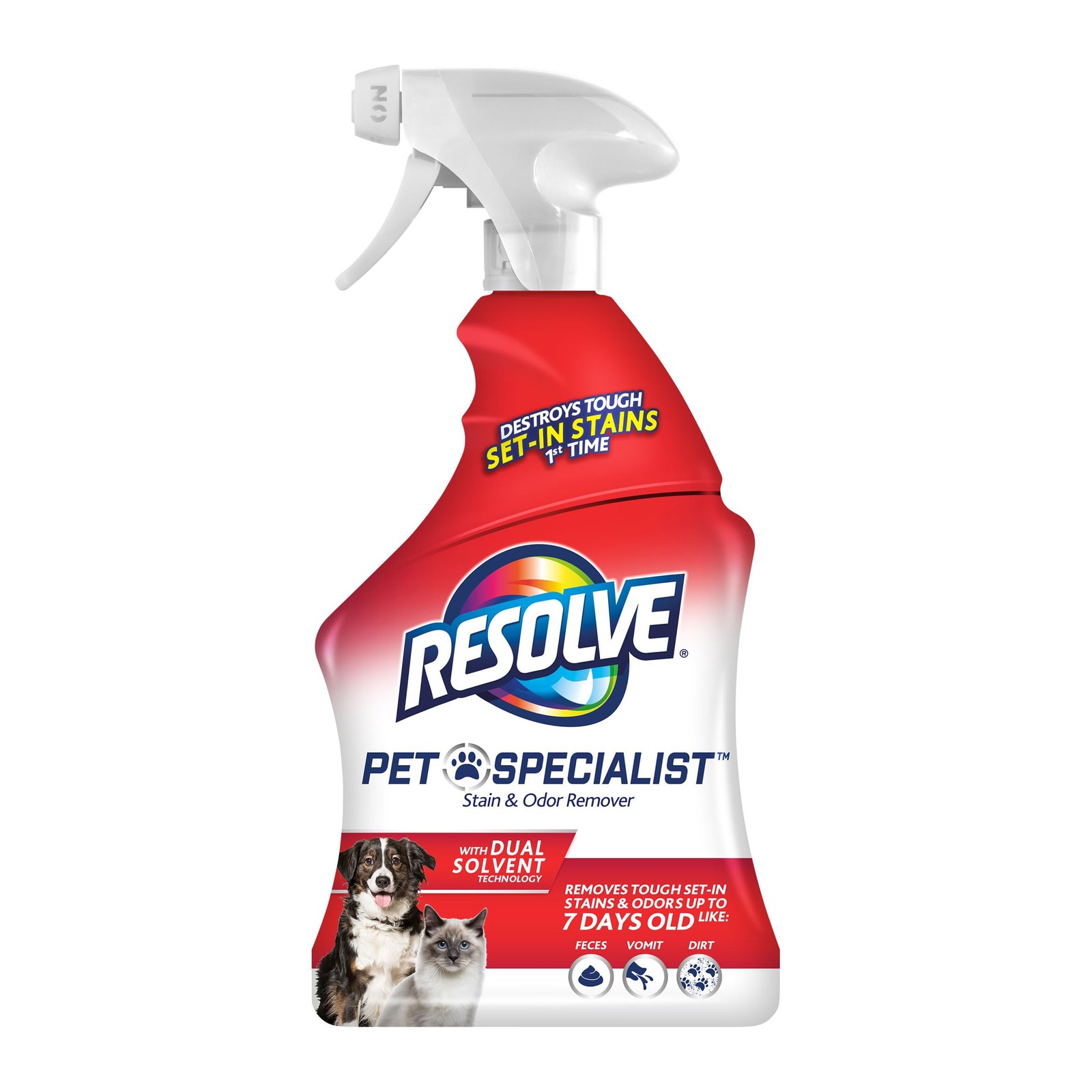 Pet Specialist Stain & Odor Remover Spray – Pet Stain and Odor Remover, Carpe…