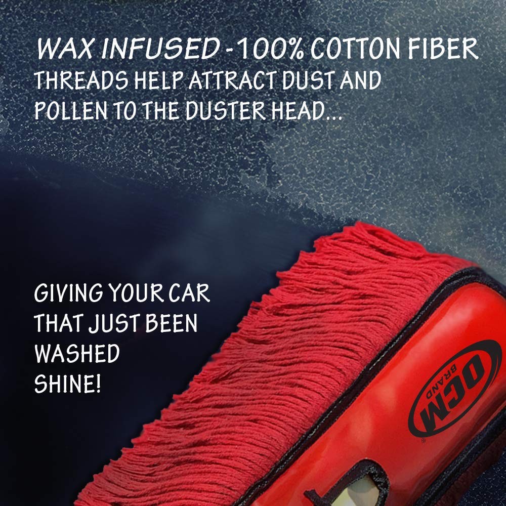 Classic Car Duster With Solid Wood Handle Includes Storage Case Popular Detailer