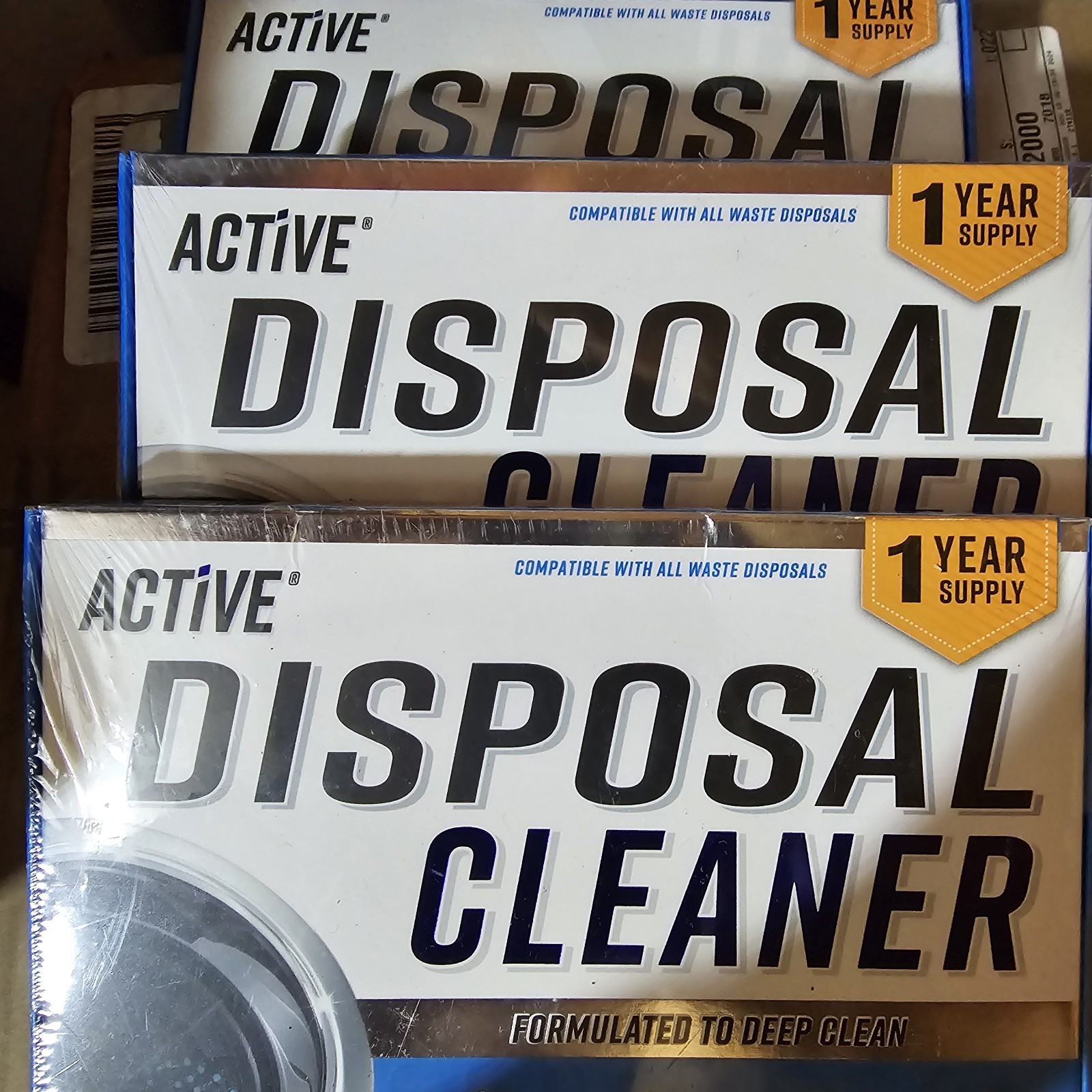 3 Pack – 24 Tablets Per Pack Garbage Disposal Cleaner Deodorizer Active