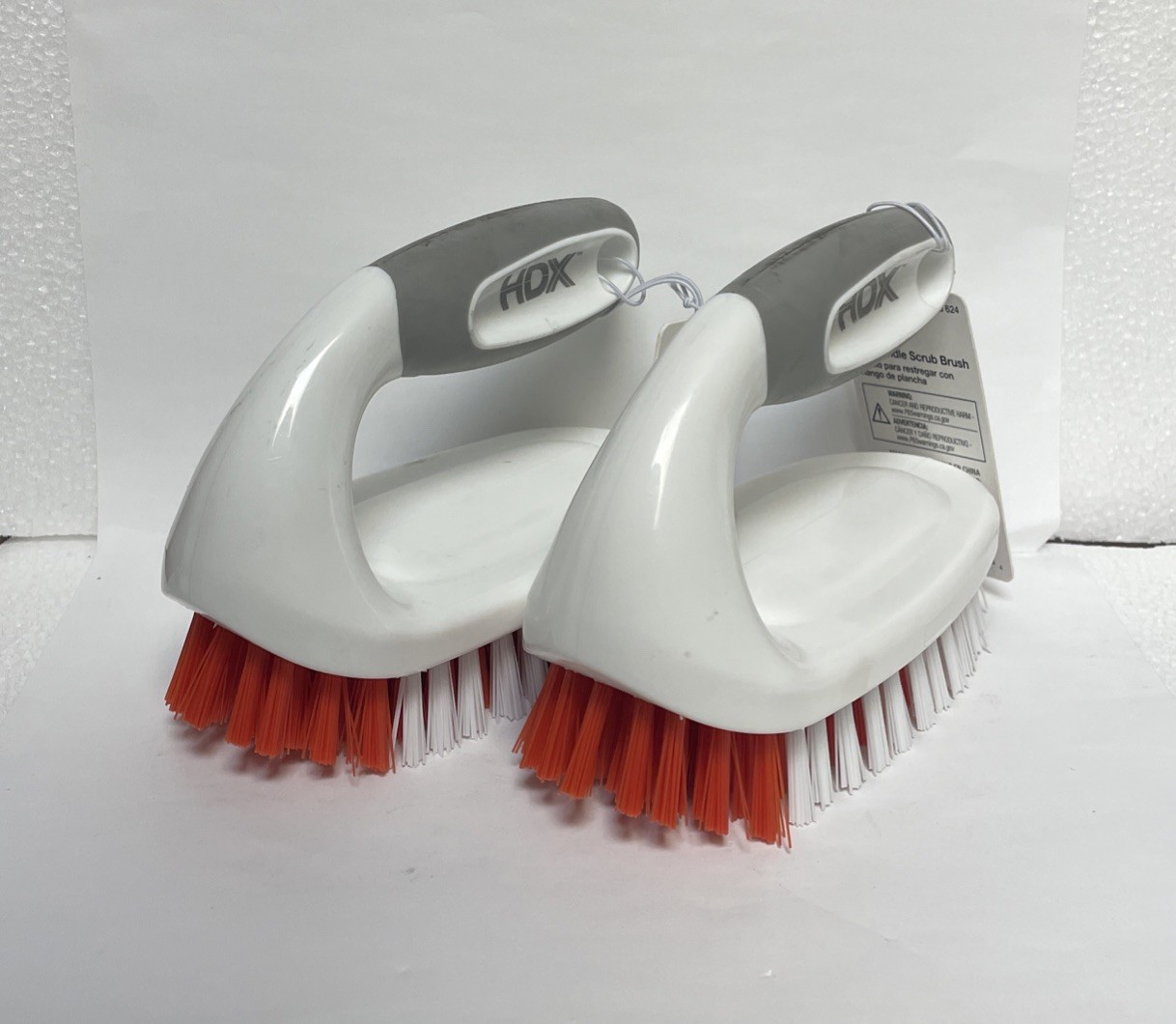TWO PACK! HDX Iron Handle Scrub Brush