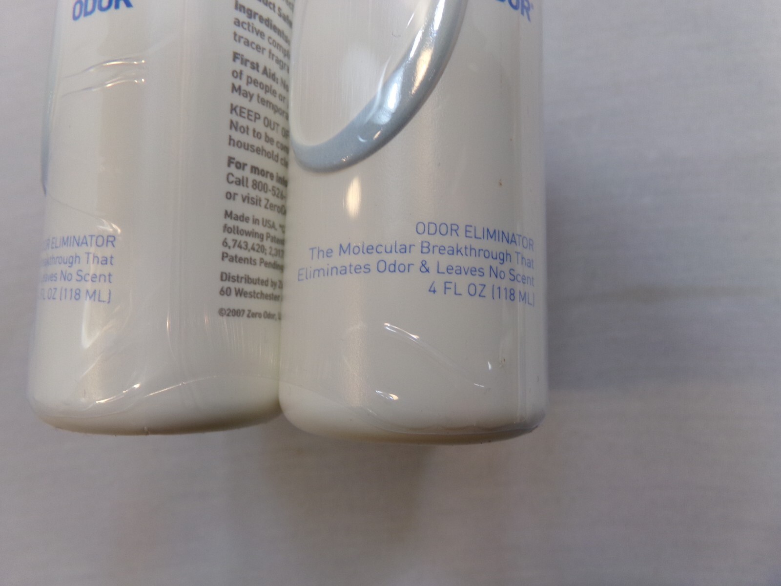 Zero Odor 4 oz. Bottles x6