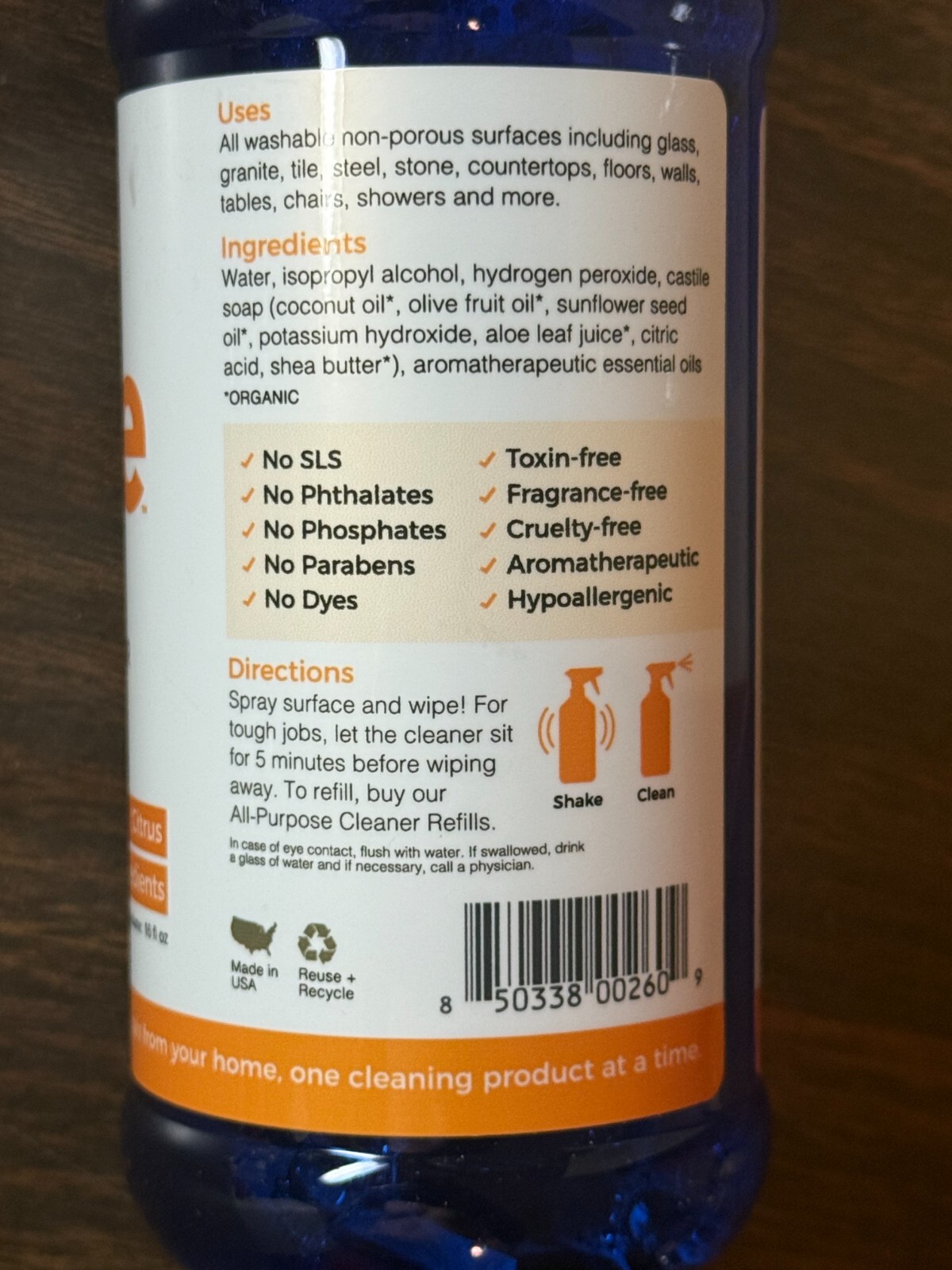 Case – TRUCE All Purpose Cleaner *Sold out on Amazon* Kid pet safe cruelty free