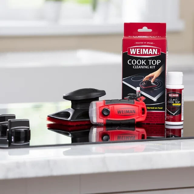 Weiman Cook Top Complete Cleaning Kit – Essentials for Glass/Ceramic Stoves