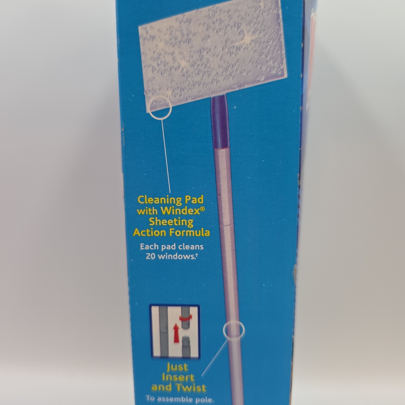 Windex Outdoor All-In-One Glass & Window Cleaning Tool Starter Kit NEW Open Box