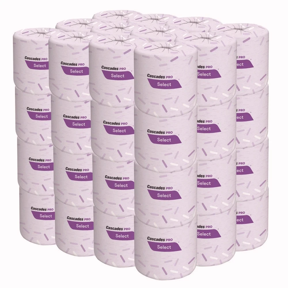 Cascades PRO B031 4″ x 3.25″ Select Standard Bath Tissue – White (48/CT) New