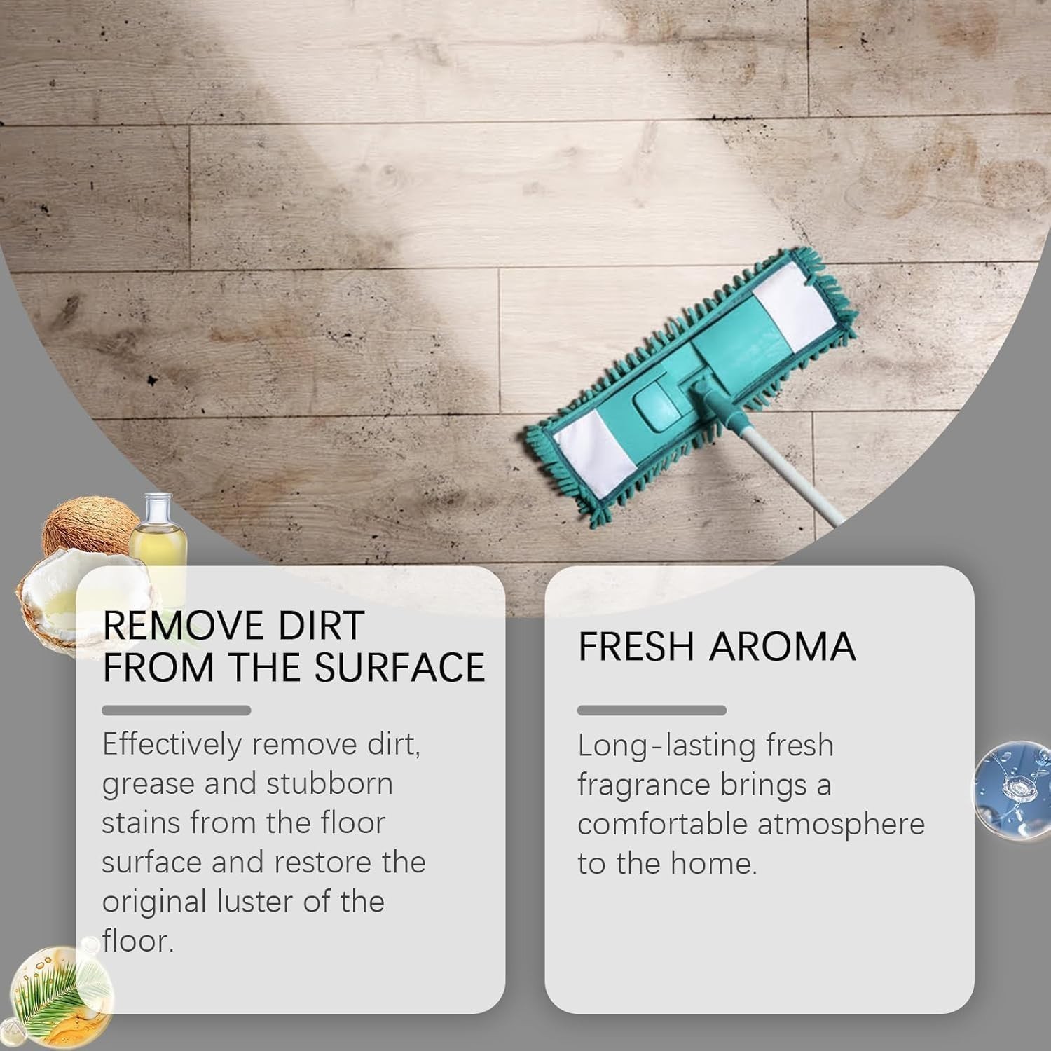 Mop Soap Brazilian Waves – Luxury Highly Scented Cleanser for Floors & More