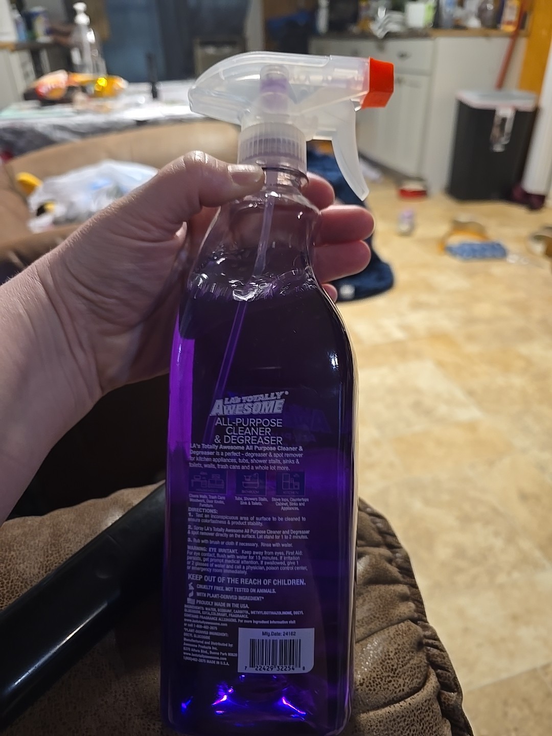 LA’s Totally Awesome All Purpose Cleaner & Degreaser Lavender Burst 32 Fl Oz