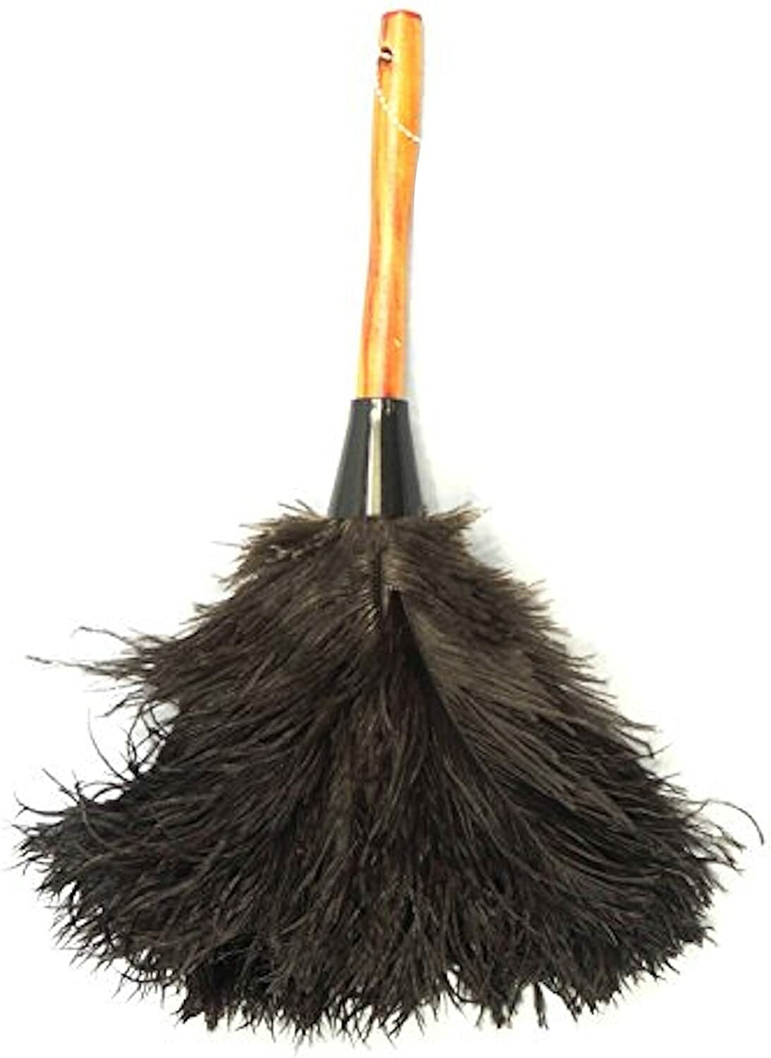 GM Ostrich Feather Duster (Sizes: 14″, 16″, 22″, 28″) Feather Color: Black
