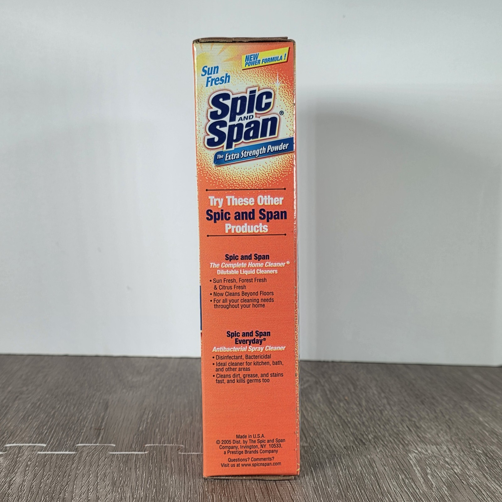 Spic and Span Extra Strength Powder ~ Sun Fresh 27 oz/1lb 11oz ~NOS Discontinued