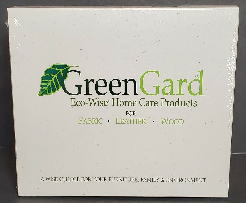 GREENGARD ECO WISE HOME CARE PRODUCTS FOR FABRIC LEATHER WOOD NEW IN SEALED…