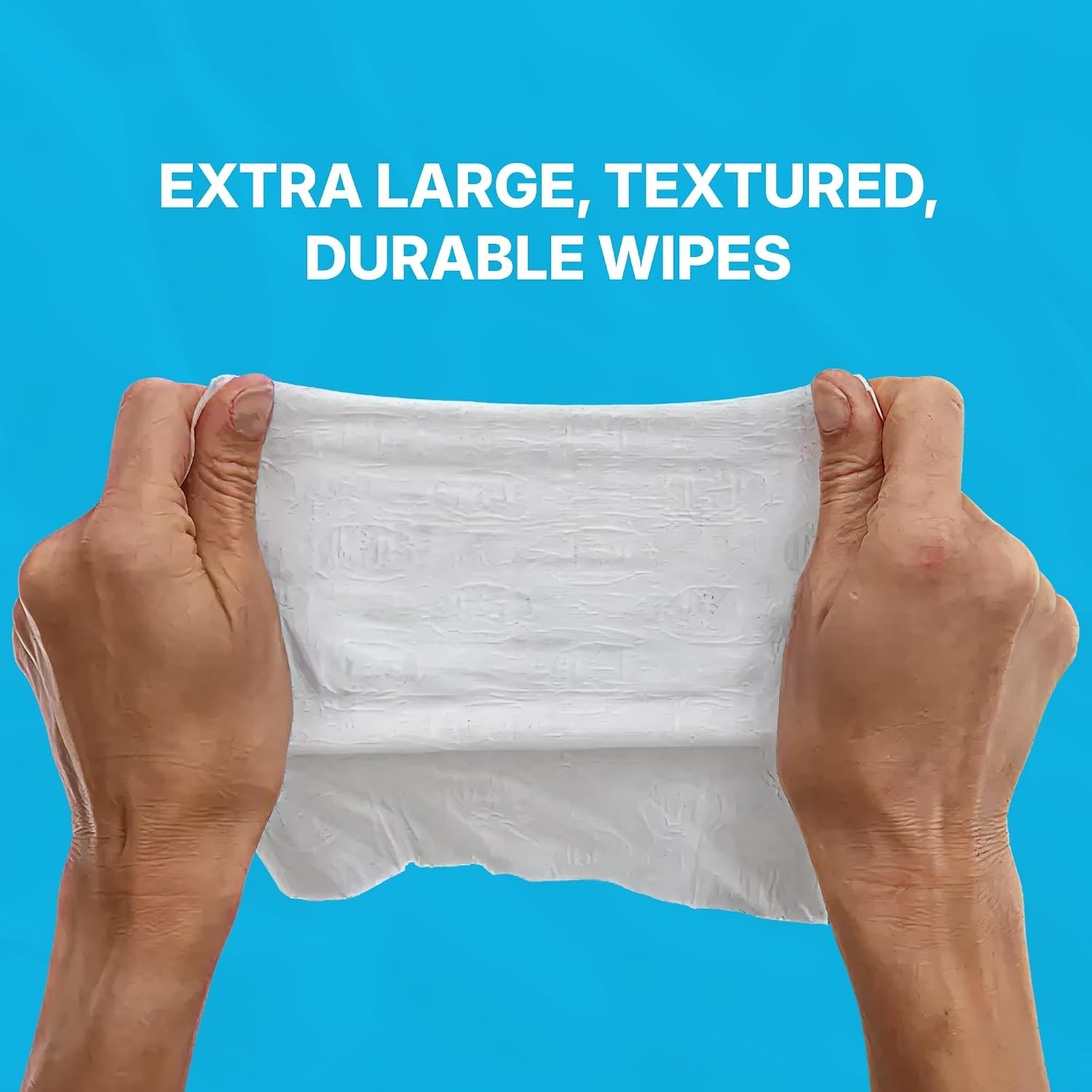 Adult Care Sensitive+ Body Wipes, 99.9% Water, 12 Packs