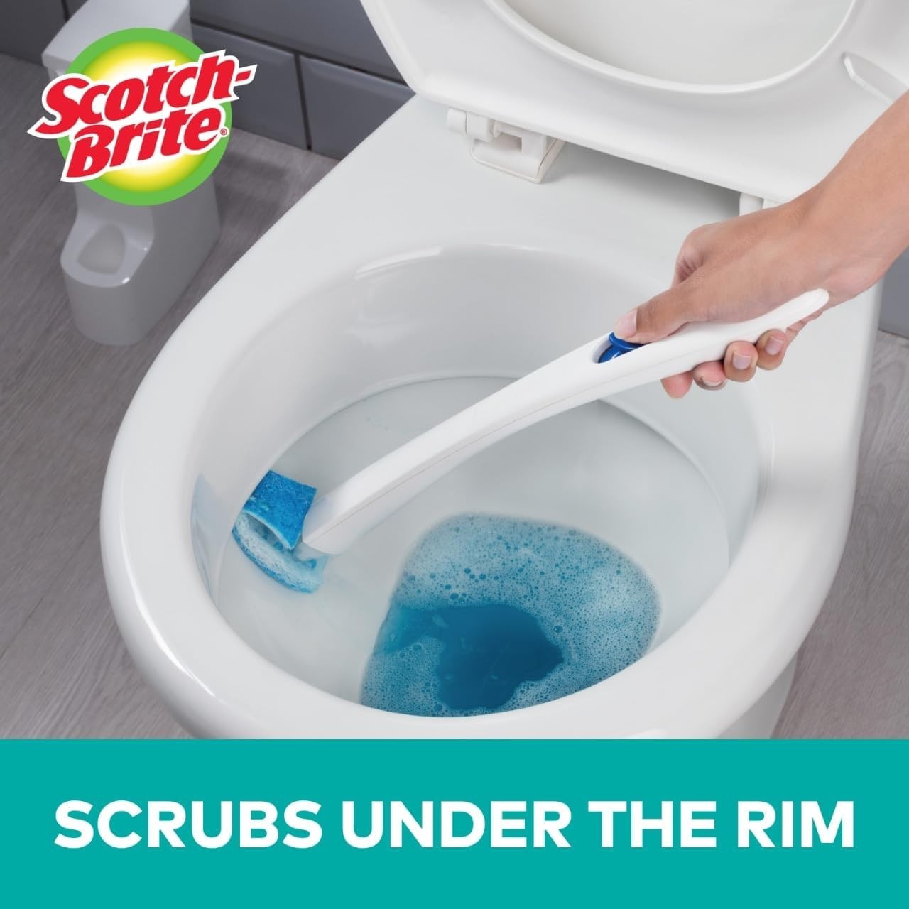Scotch-Brite 48 Disposable Toilet Scrubber Refills for Rust & Hard Water Stains