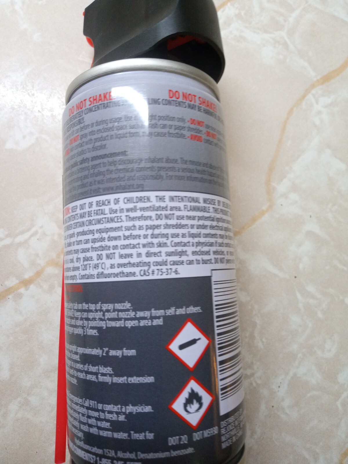 Air Duster Cans Spray Electronics 2 oz Computer Keyboard Particle Remover Comp