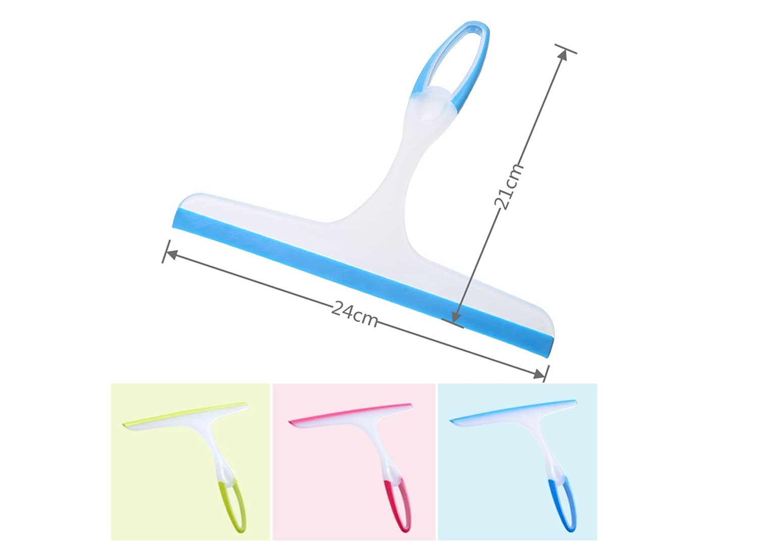 3 Pcs Bathroom Shower Squeegee Glass Door Window Cleaning for Car Home Window
