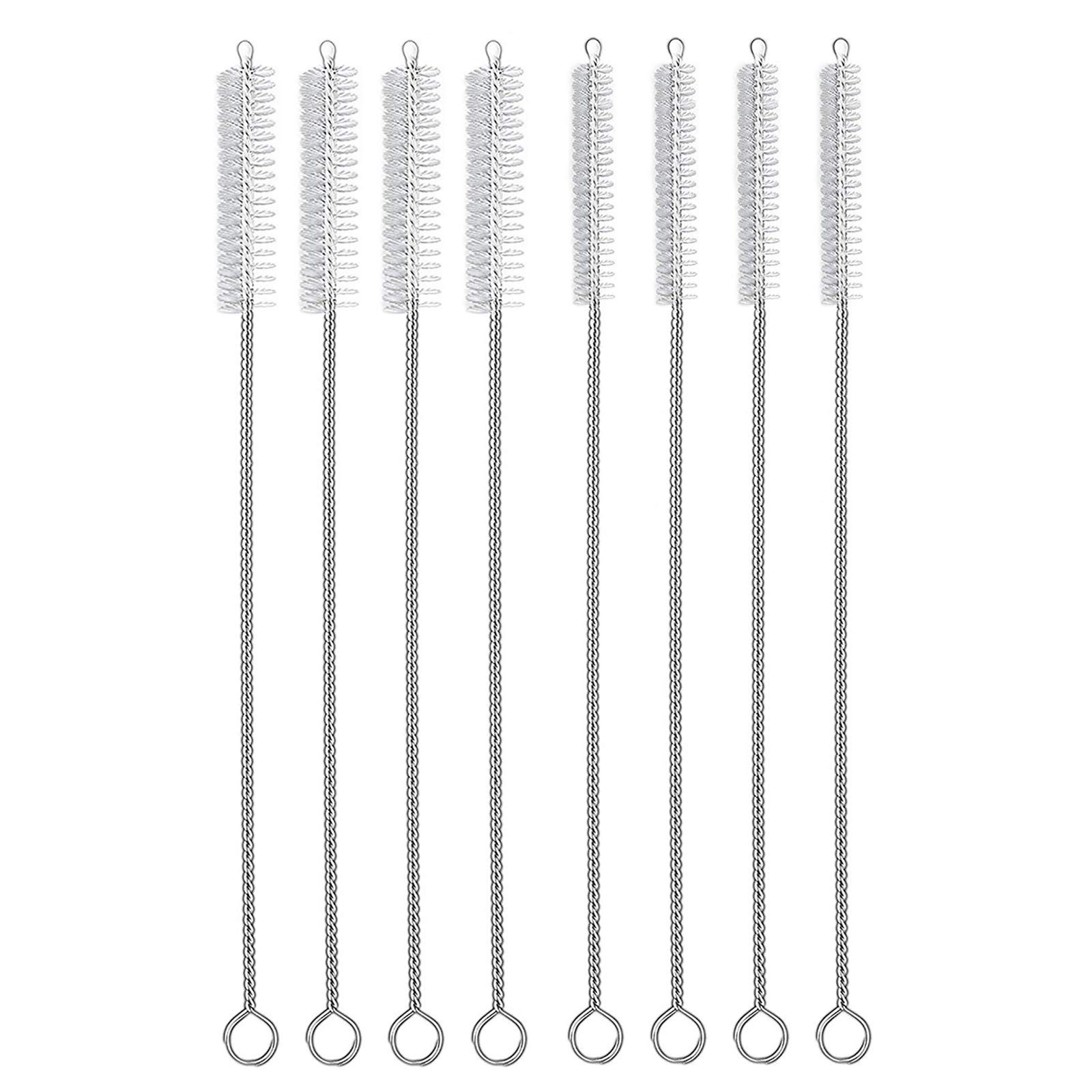 Hiware Straw Cleaner Brush Set, 8-Piece Long Cleaning Brush for Straws on