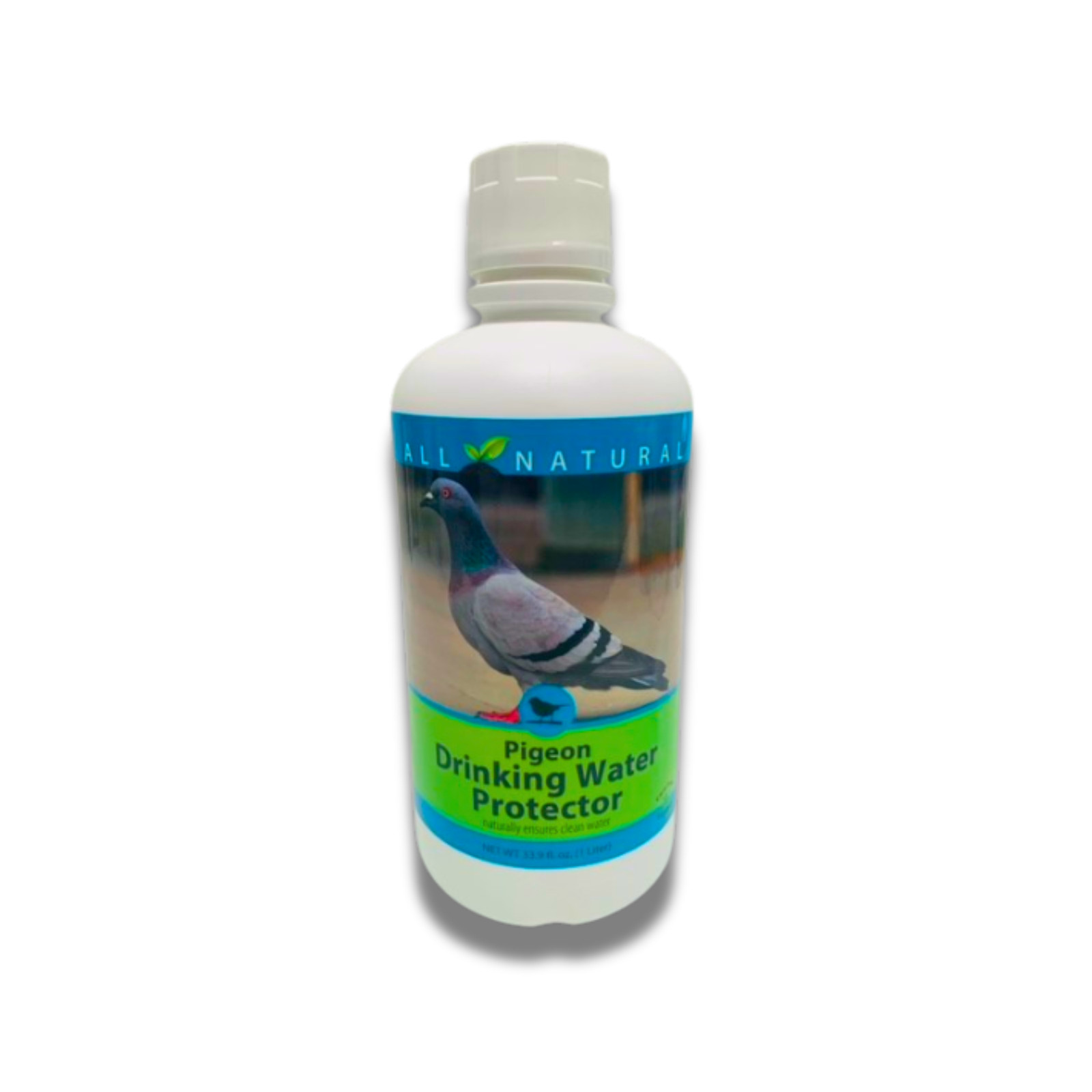 Pigeon Drinking Water Protector | Keeps Water Fresh & Slime-Free | 16 oz & 33.9