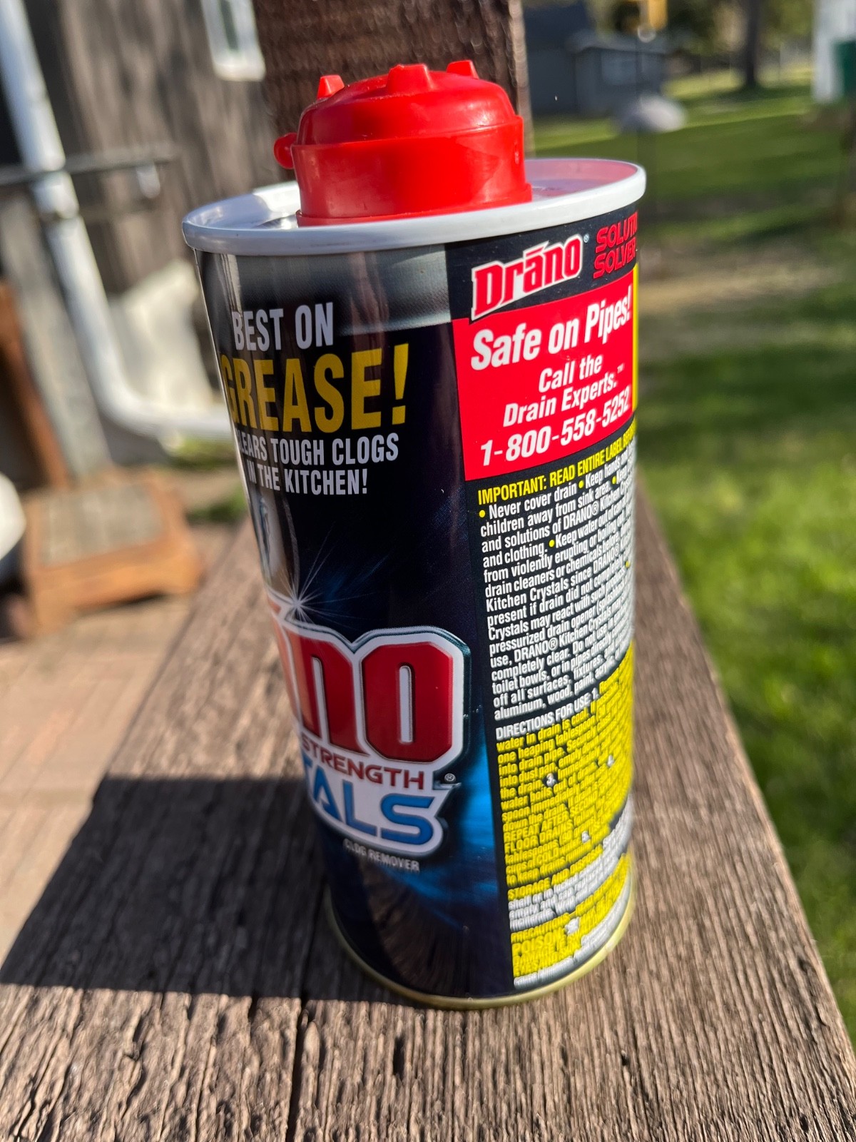 Drano Professional Strength Kitchen Crystals Clog Remover 2011
