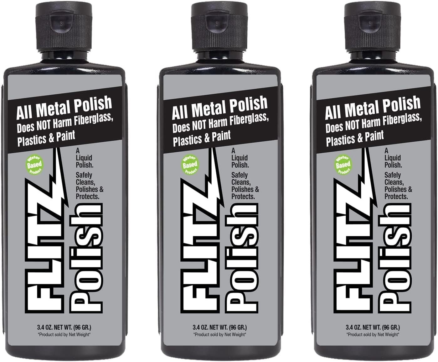 Multi-Purpose Metal Polish Liquid – Tarnish Remover for Aluminum, Chrome, Brass,