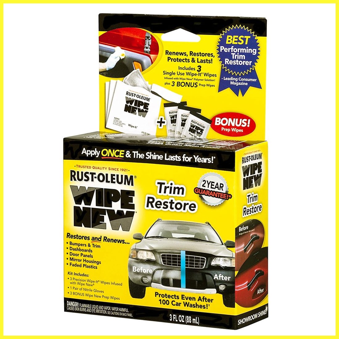 Wipe New Trim Restorer Wipe-On Applicator (1)