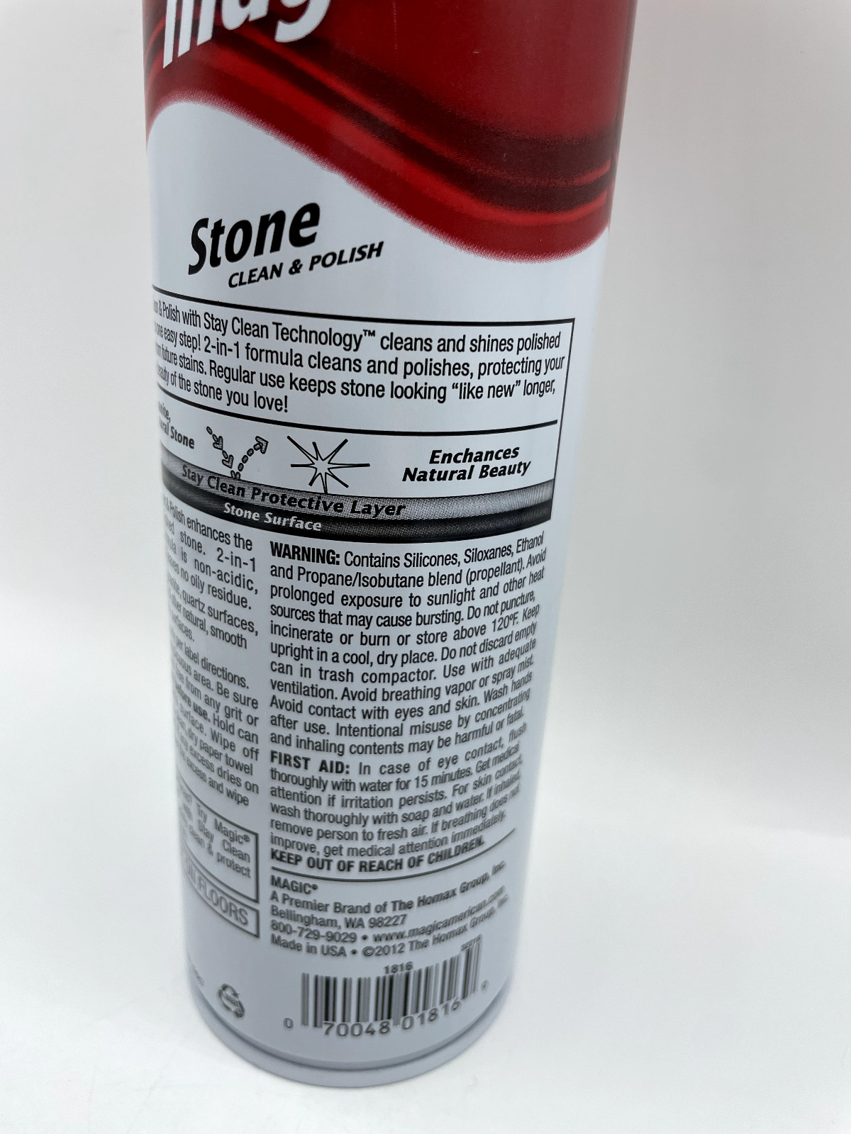 2 Magic Stone Clean & Polish 17 oz Discontinued Cleans Marble Bs256