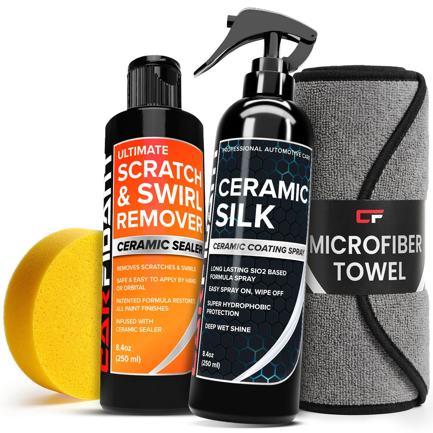 Scratch Repair and Swirl Remover – Car Paint Scratch Remover & Restorer Kit with