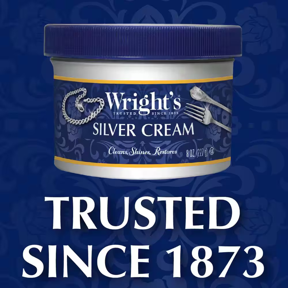 Wright’s Silver Cleaner and Polish Cream – 8 Oz 3 PACK