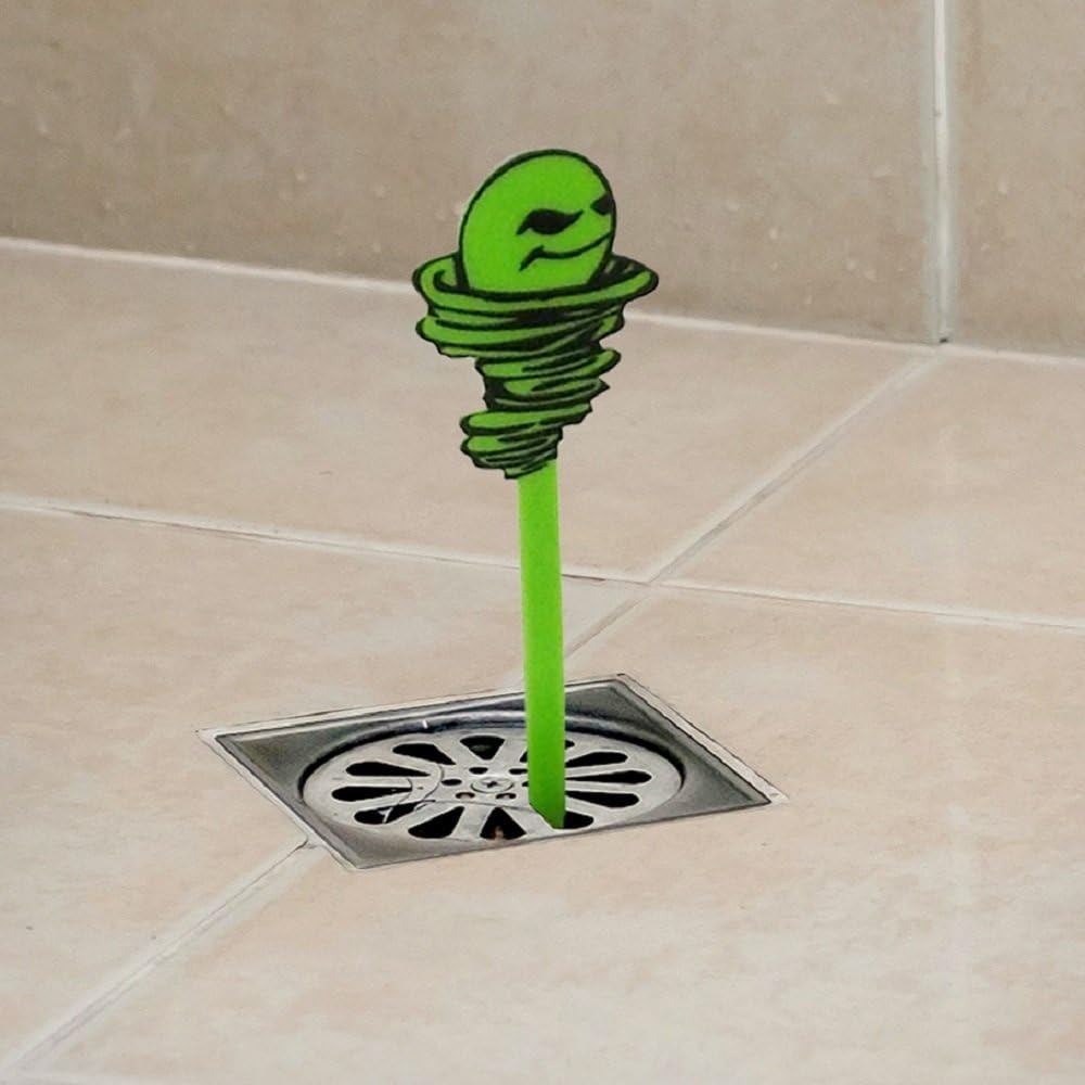 Hair Grabber Drain Snake – 5 Pack (Great for Sink & Shower Clogs)