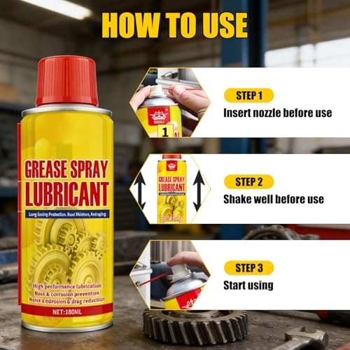 Anti Rust Remover Lubricant Spray,Rust Remover for Metal,Multi-Purpose Penetrati