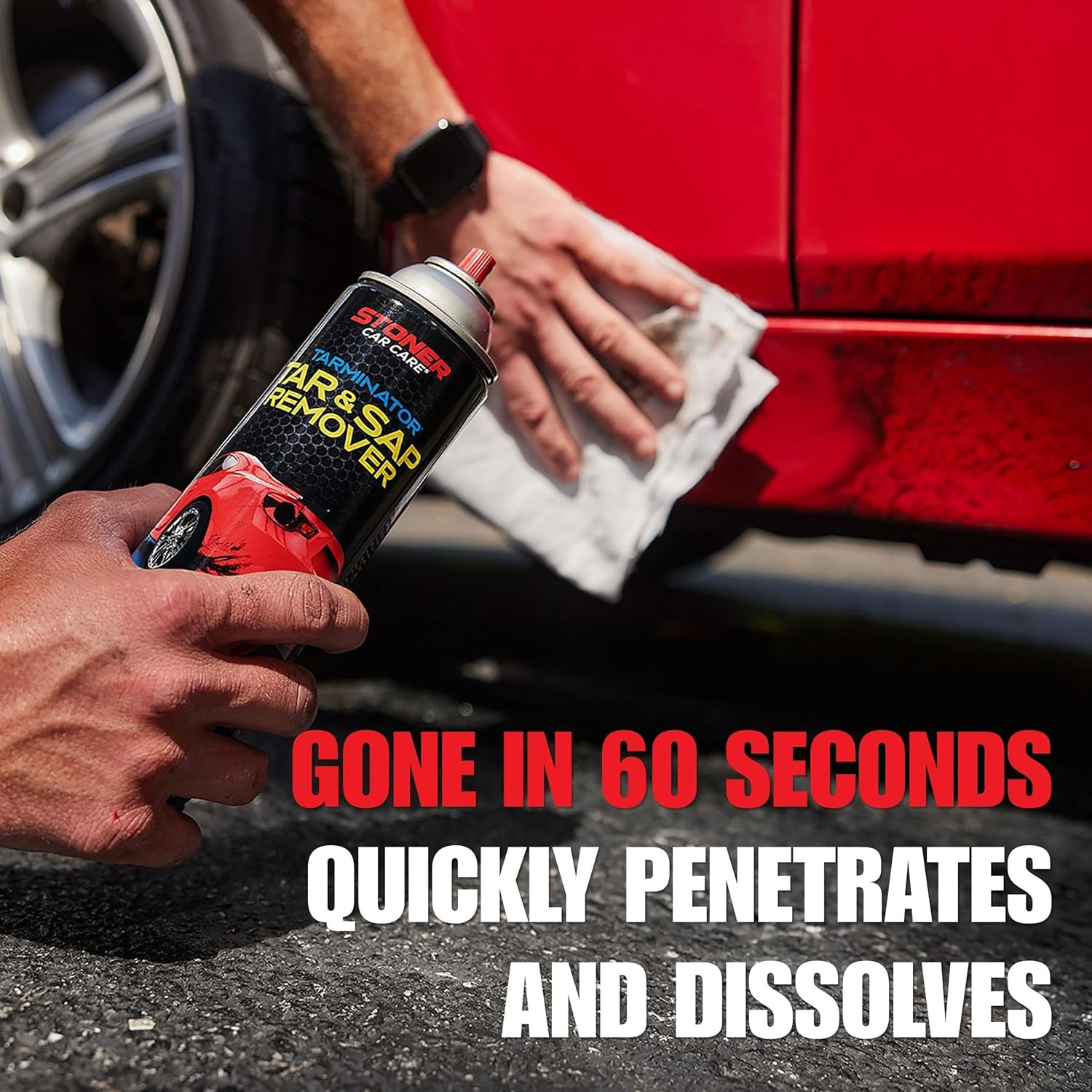 91154 Tarminator Tar, Sap, and Asphalt Remover – Fast Acting Tar and Sap Remover