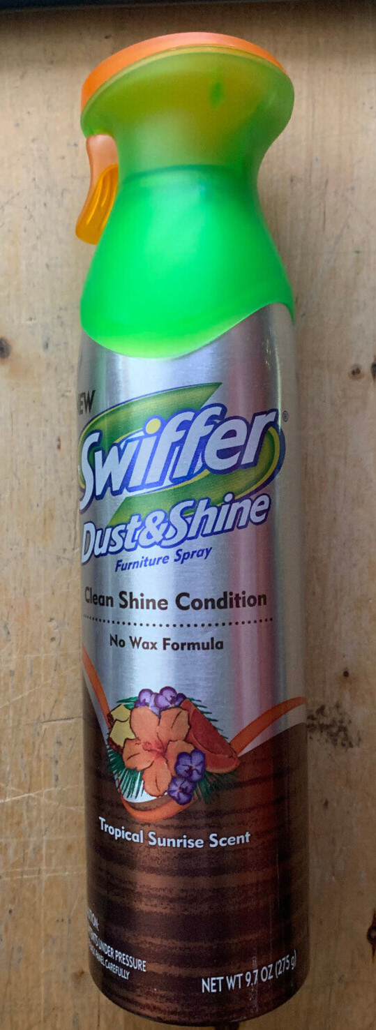 Swiffer Dust & Shine Spray Tropical Sunrise Scent 9.7 Oz Discontinued Lot Of 4